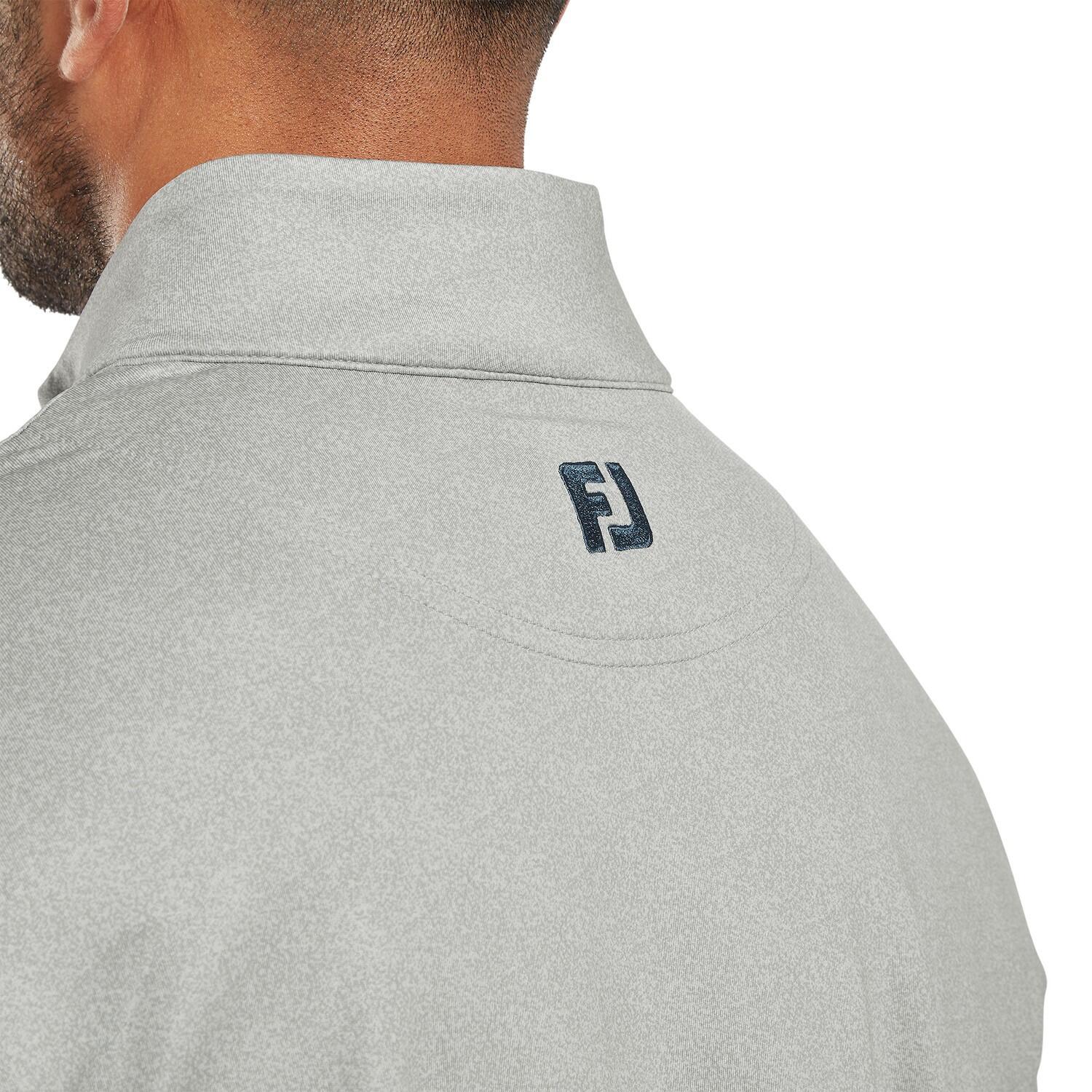 Maglia da golf da uomo Footjoy Speckle Print grigia 3/3