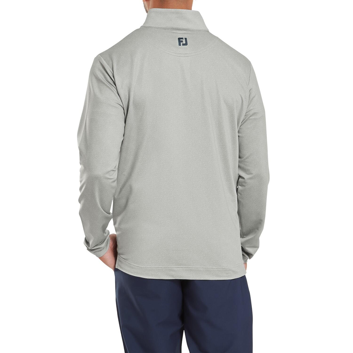 Maglia da golf da uomo Footjoy Speckle Print grigia 2/3
