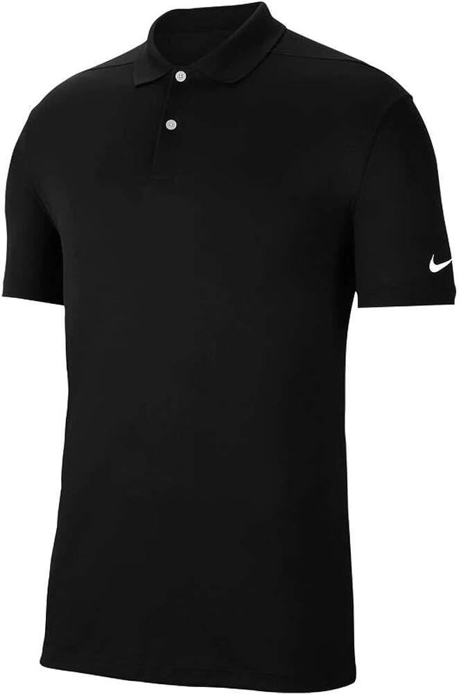 Polo da golf Nike Dri-Fit Victory da uomo, nera 3/3