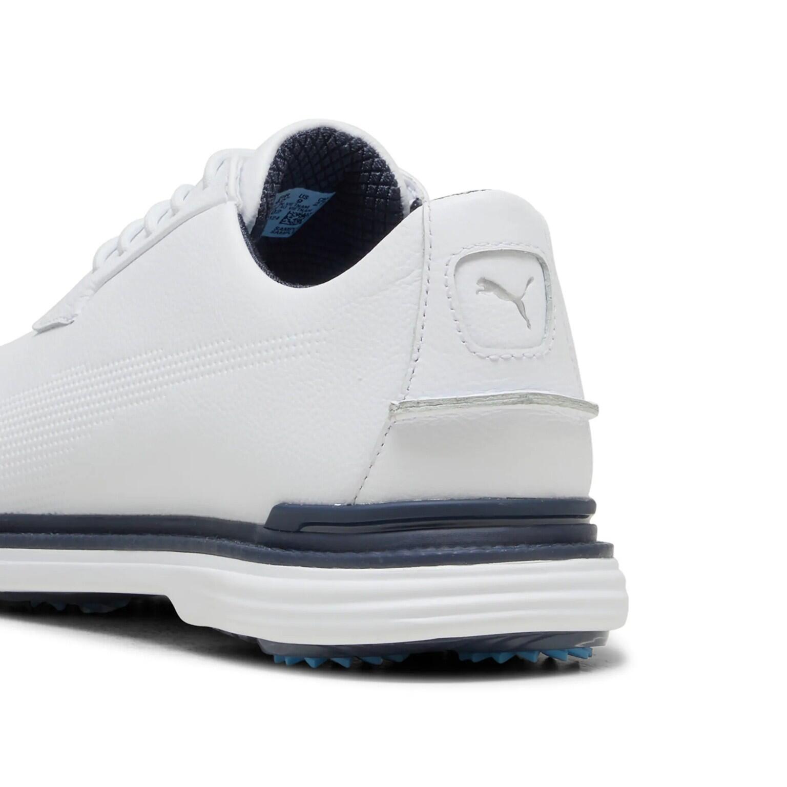 Chaussures de golf Puma Royale pour homme, blanches 5/5