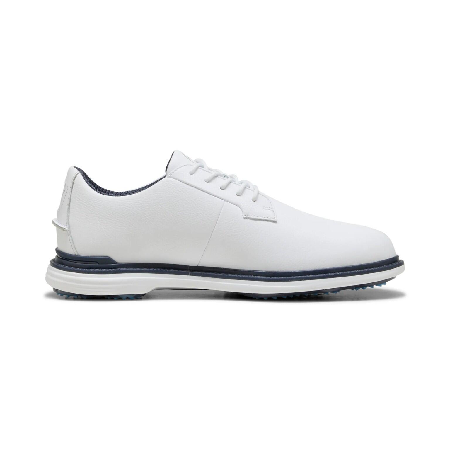 Chaussures de golf Puma Royale pour homme, blanches 4/5