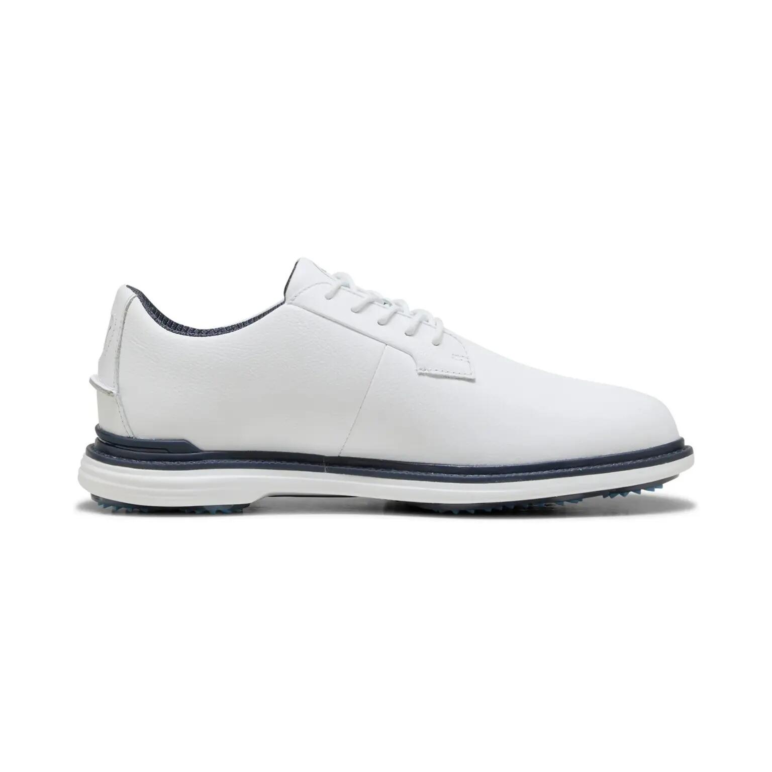 Chaussures de golf Puma Royale pour homme, blanches 4/5