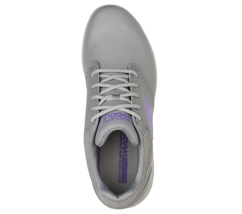 Chaussures de golf Skechers Go Golf Jasmine pour femmes, grises 3/5