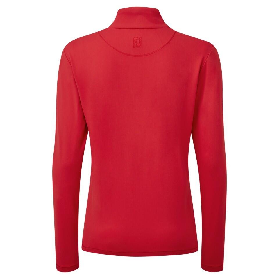 Veste de golf intermédiaire zippée Footjoy pour femme, rouge 3/3