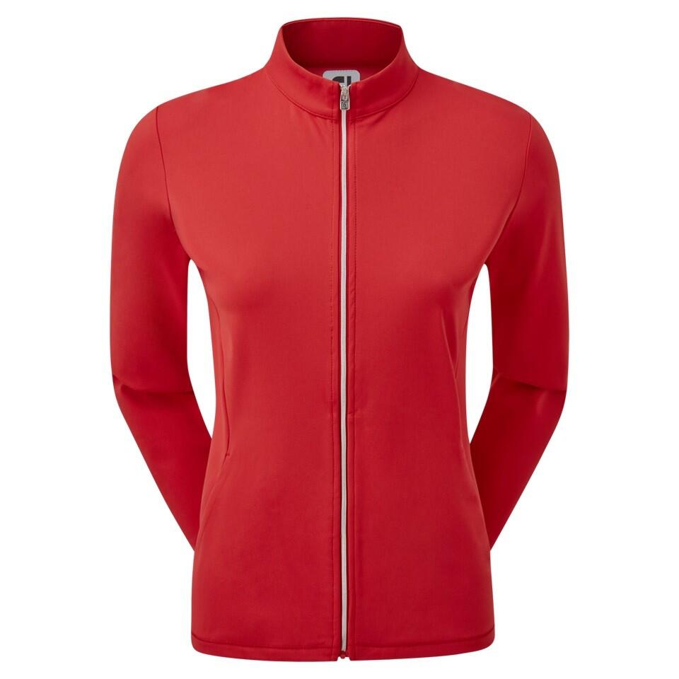 Veste de golf intermédiaire zippée Footjoy pour femme, rouge 2/3