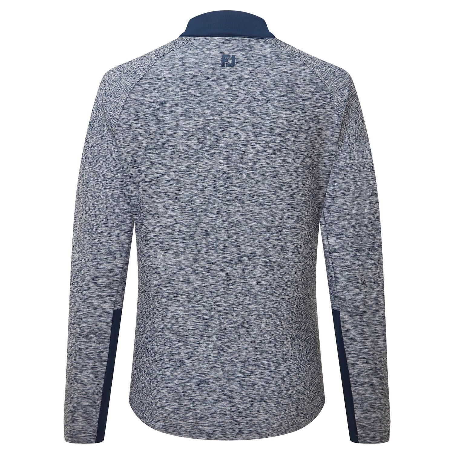 Chaqueta Golf Footjoy Full-Zip Space Dye Thermal Midlayer Mujer Azul Marino 5/5