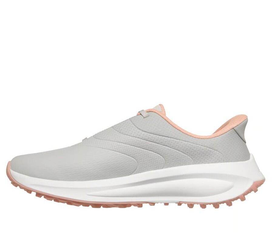 Skechers Damen-Golfschuhe, wasserdicht, zum Hineinschlüpfen, Grau 5/6