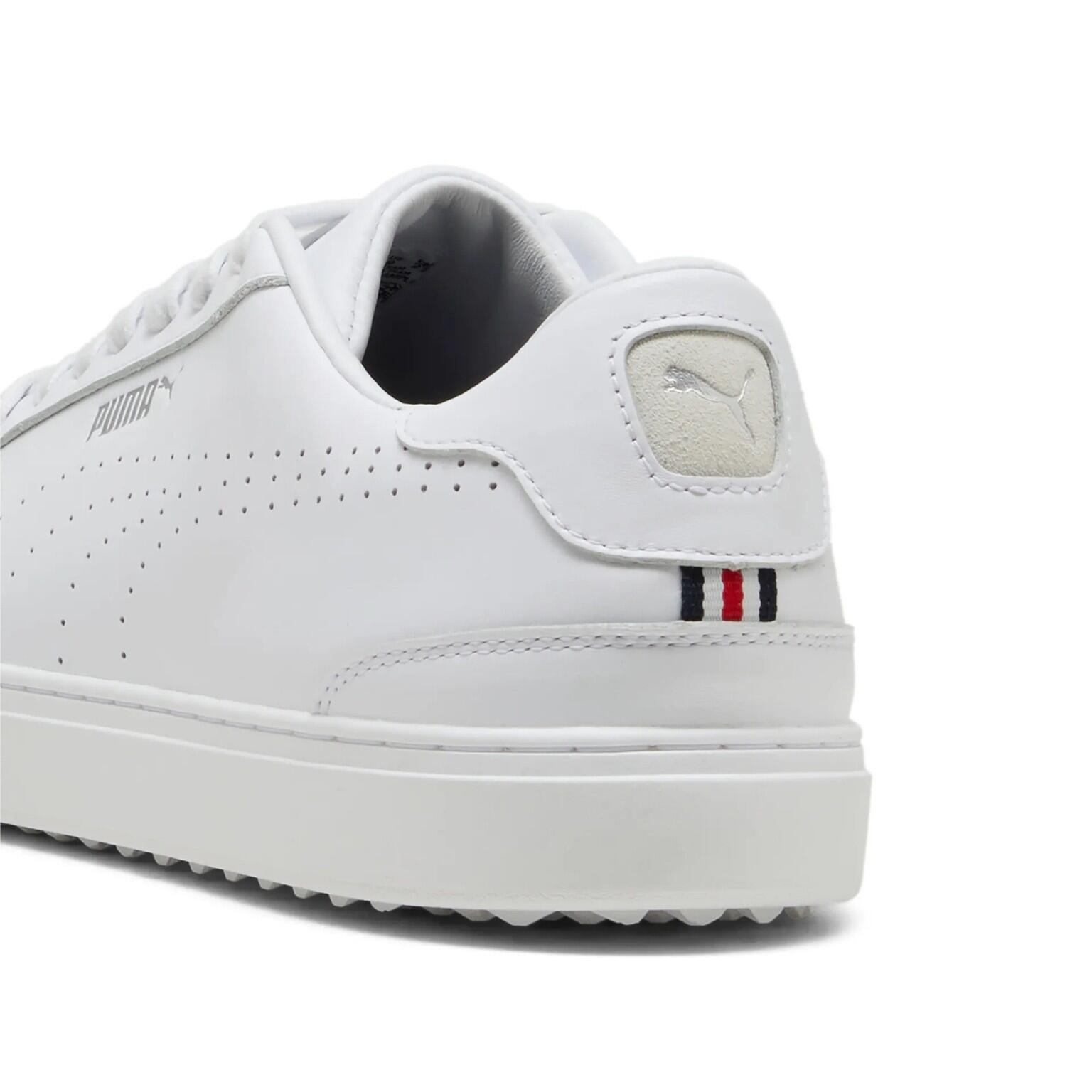 Chaussures de golf Puma Classic G pour homme, blanches 3/5