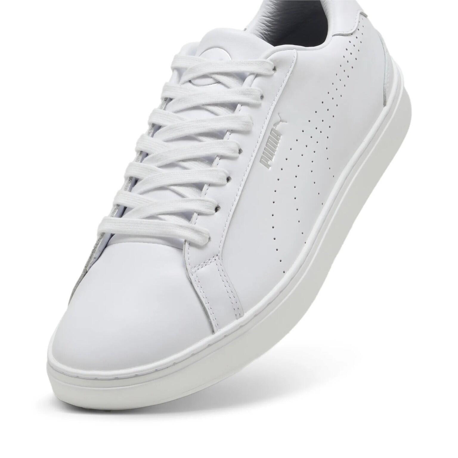 Chaussures de golf Puma Classic G pour homme, blanches 5/5