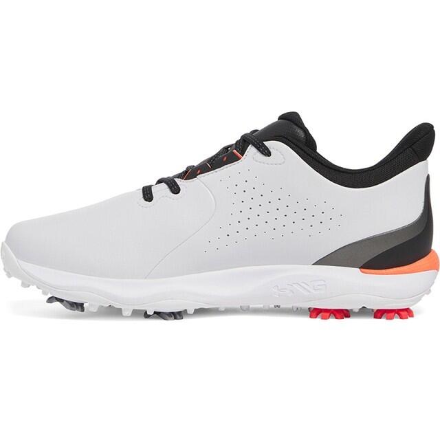 Under Armour Drive Fade Herren-Golfschuhe Weiß 3/4