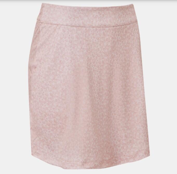 Gonna-pantalone con stampa Footjoy rosa da donna 2/2