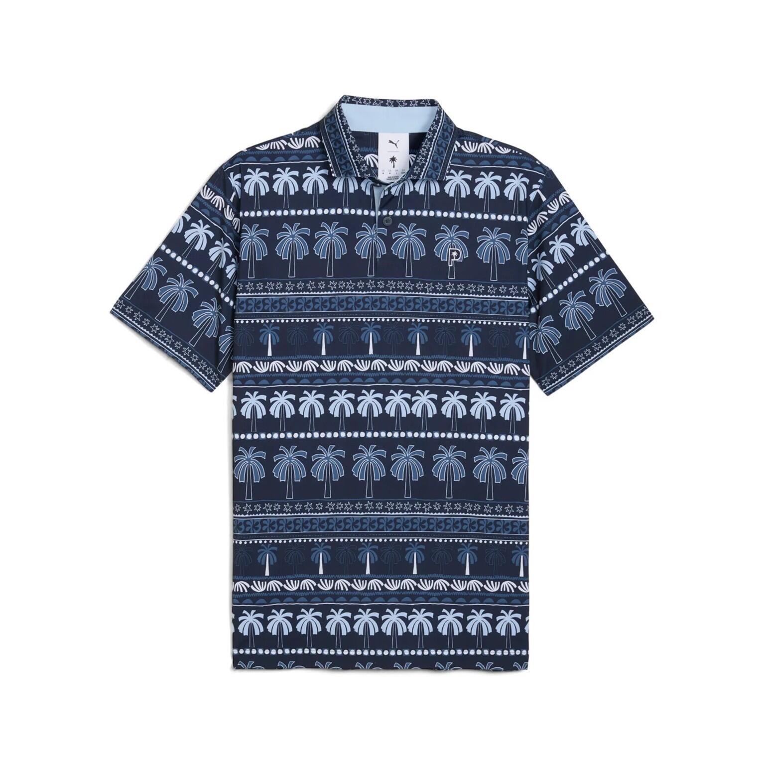 Polo de golf Puma X PTC Hero pour homme, bleu marine 4/5