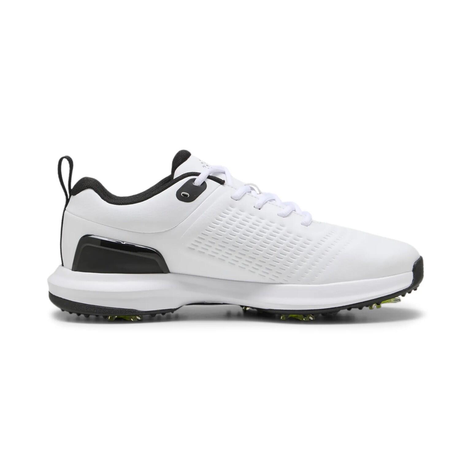 Chaussures de golf Puma Fusion Plus pour homme, blanches 5/5