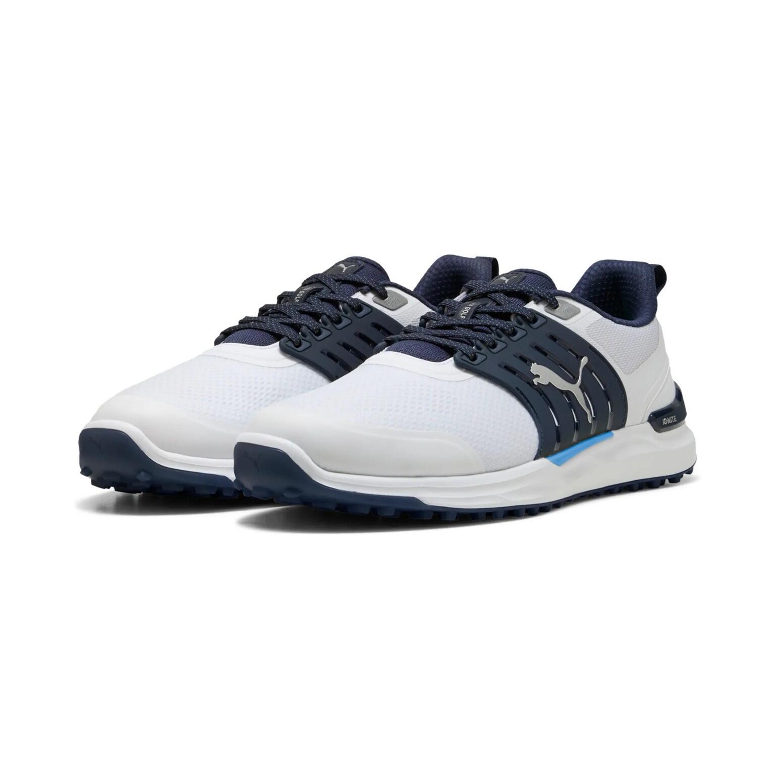 Chaussures de golf Puma Ignite Elevate 2 pour homme, blanches 2/5