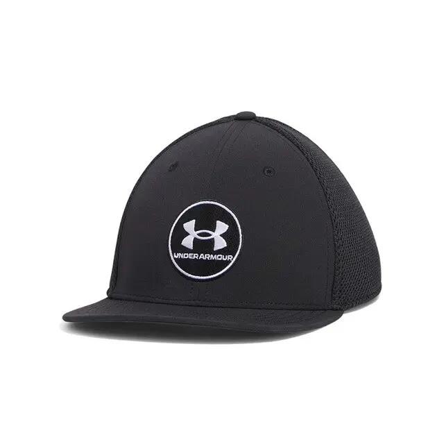 Under Armour Iso-Chill Drive Mid Str Cap für Herren, Schwarz 2/3
