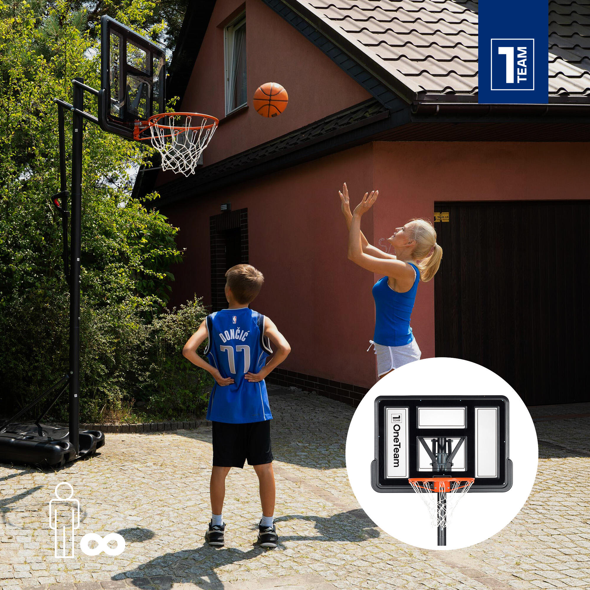 Basketbalový koš BH02 3/7