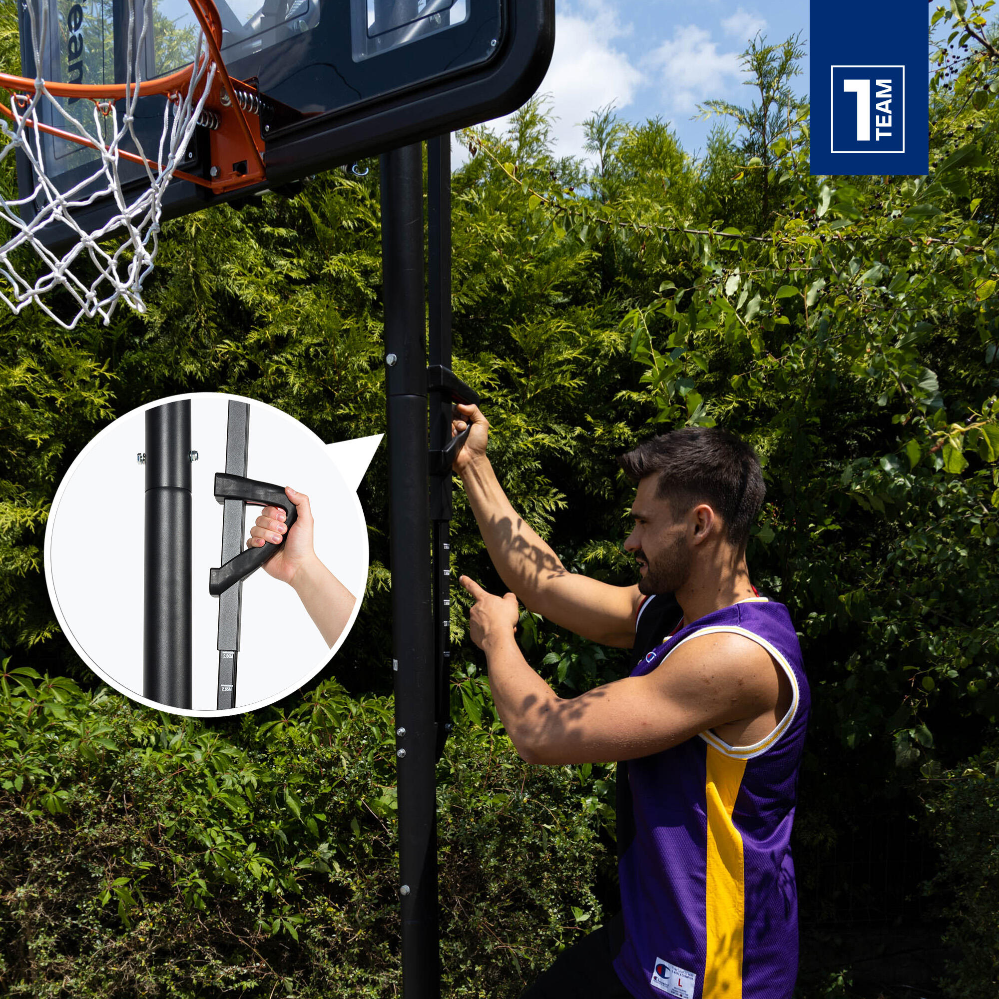 Basketbalový koš BH02 7/7