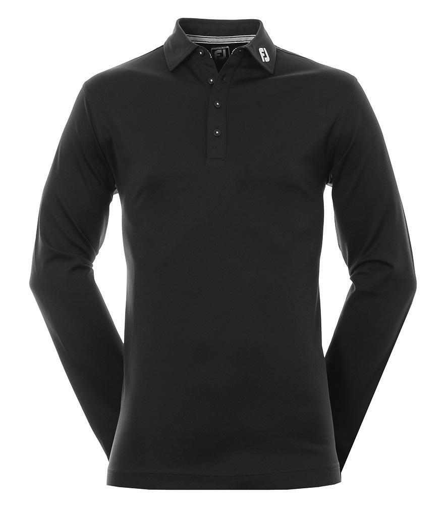 FOOTJOY Polo De Golf  Thermolite Golf Longsleeve   Noir 4/4