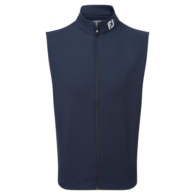 FOOTJOY FULL ZIP KNIT VEST BLEU MARINE AVEC ZIP BLEU MARINE - GILET HOMME 4/5