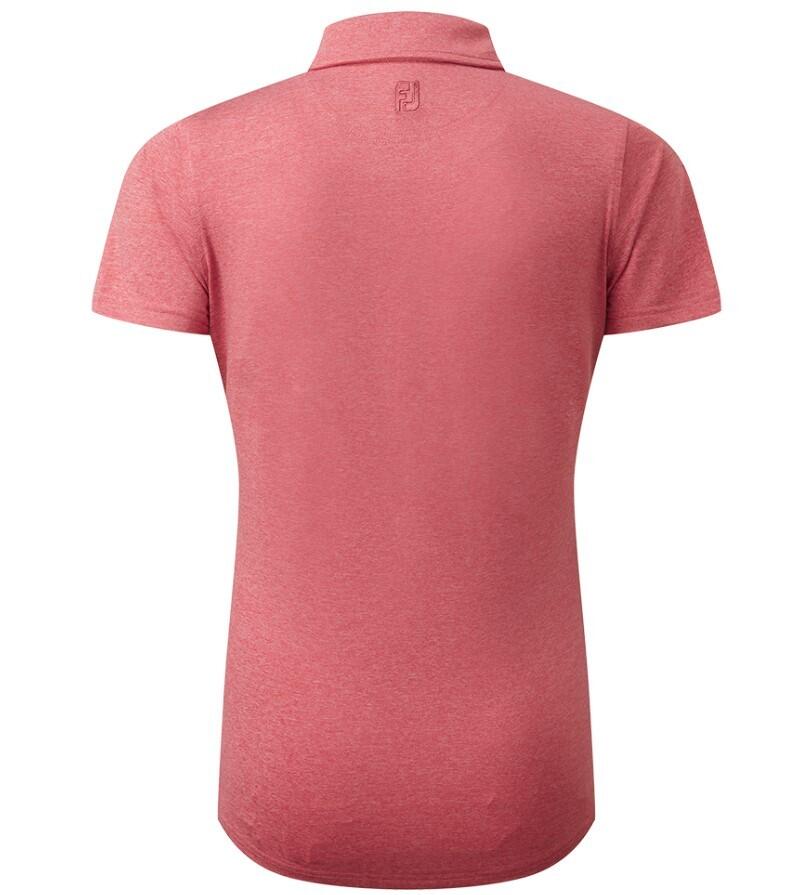 Polo de golf Footjoy pour femme, rouge 2/2