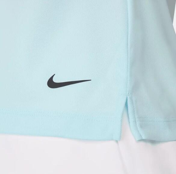 Polo da golf Nike Dry Fit Victory da donna, blu 2/2