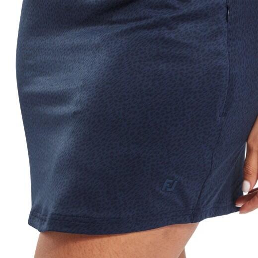 Falda Golf Footjoy Aerial Performance Knit Skort Mujer Azul 3/3