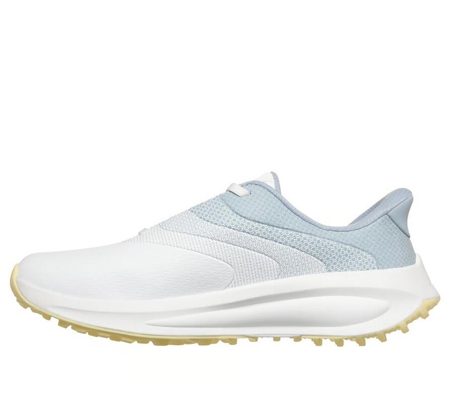 Scarpe da golf slip-on impermeabili da donna Skechers , bianche 5/6