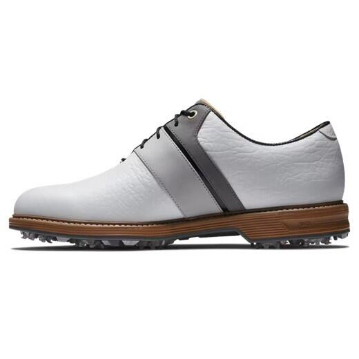 Chaussures de golf Footjoy Premiere Packard Series pour hommes, blanches 2/6
