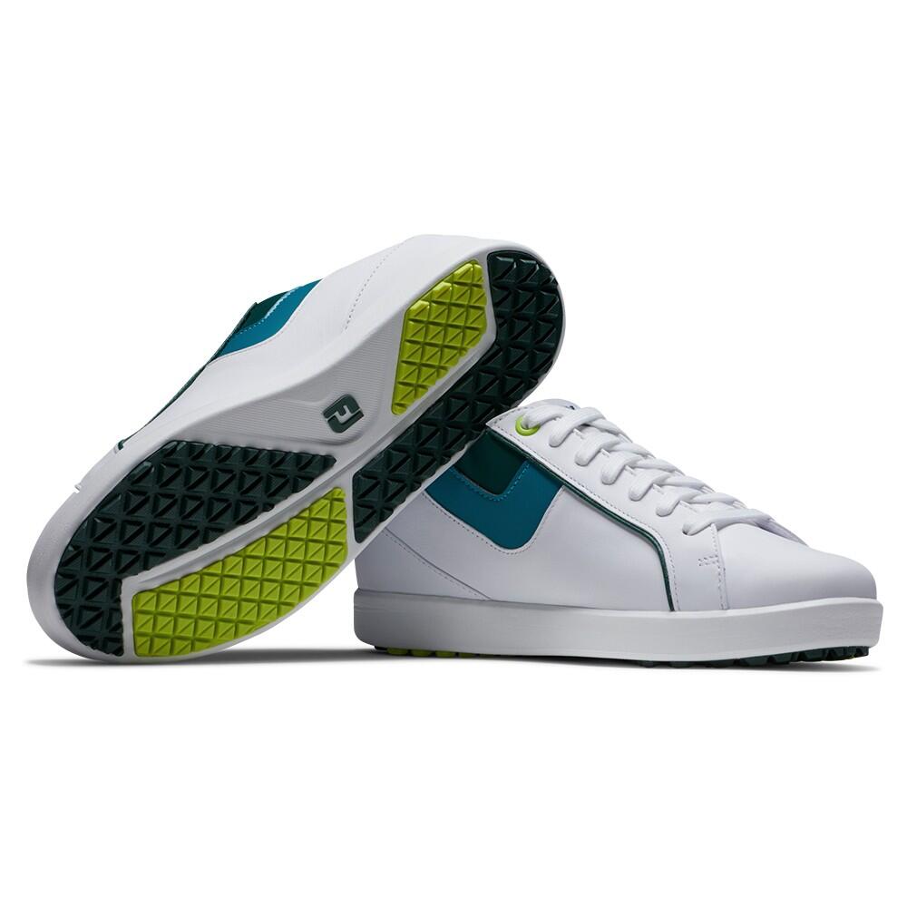 Zapatos Golf Footjoy Links Mujer Blanco 3/4
