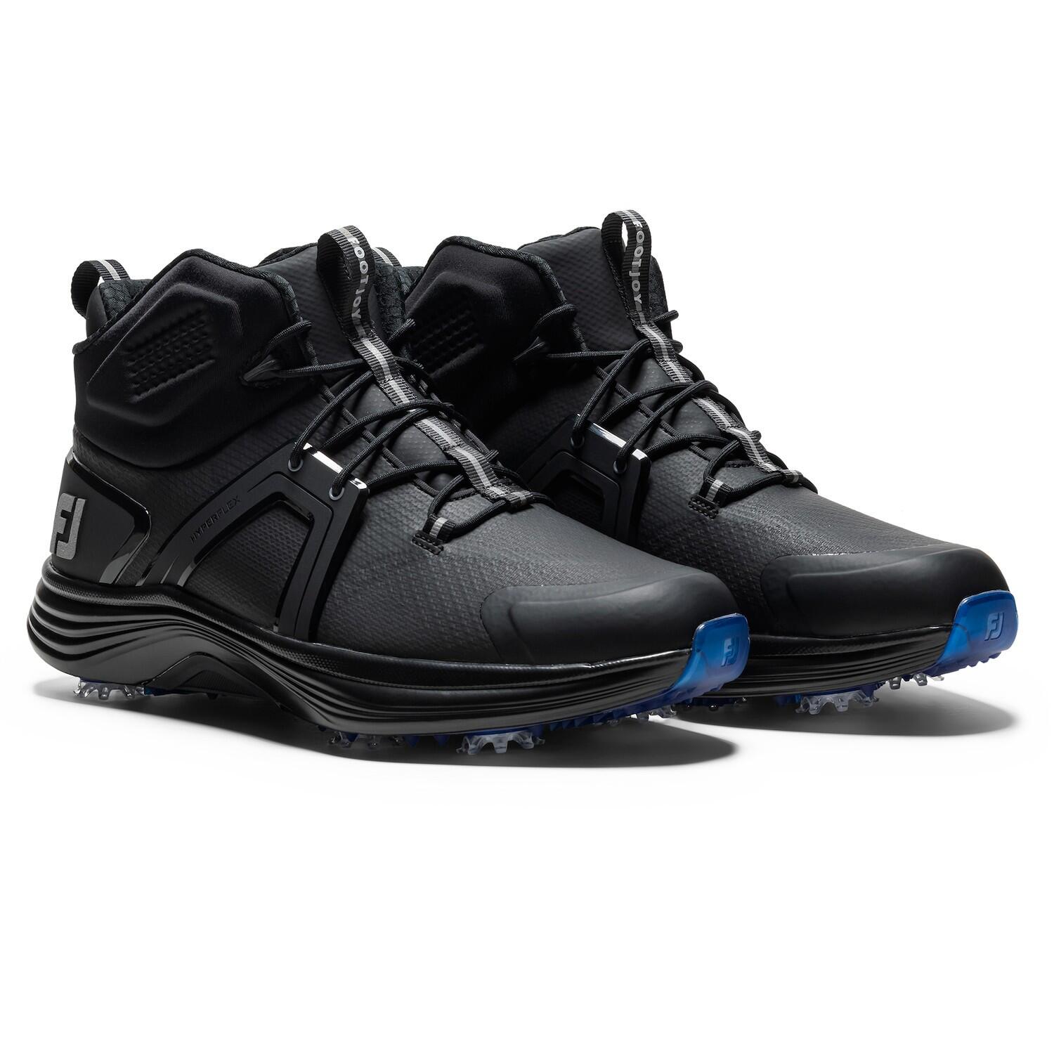 Chaussures de golf Footjoy HyperBoot pour homme, noires 3/4