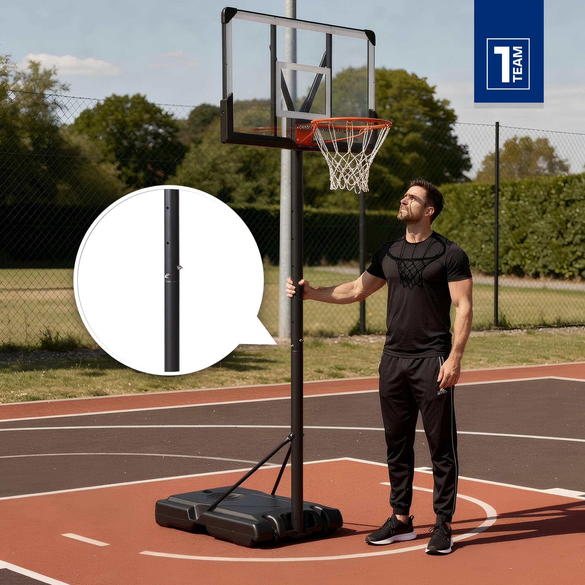 Panier de basket sur pied (enfant) - Taille ajustable Panier de basket sur pied (enfant) - Taille ajustable