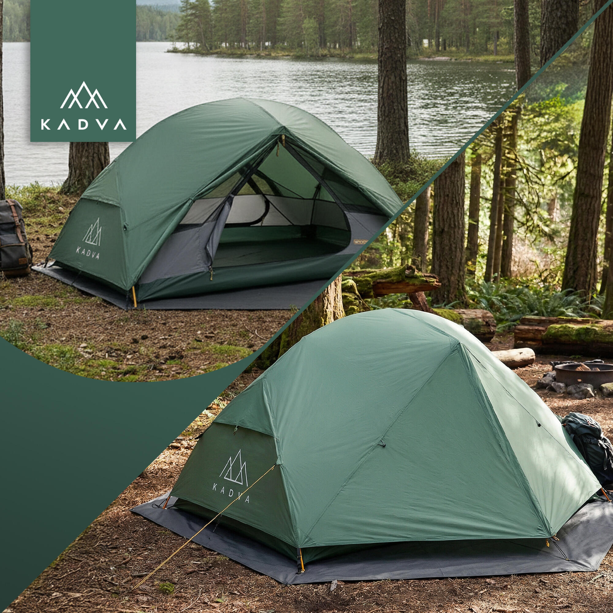Piso KADVA Planko para a tenda Expedit 2 PRO 6/7