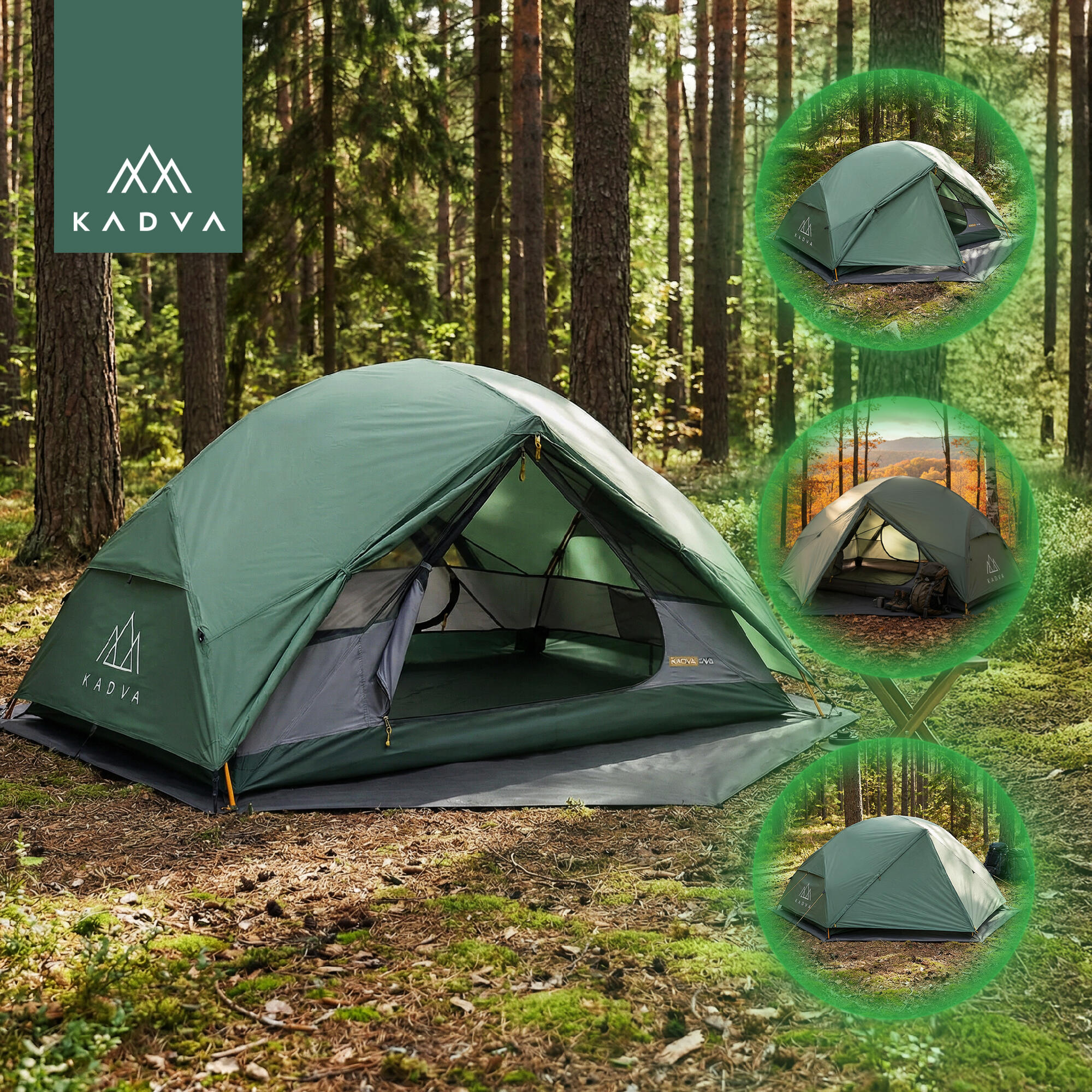 Piso KADVA Planko para a tenda Expedit 2 PRO 5/7