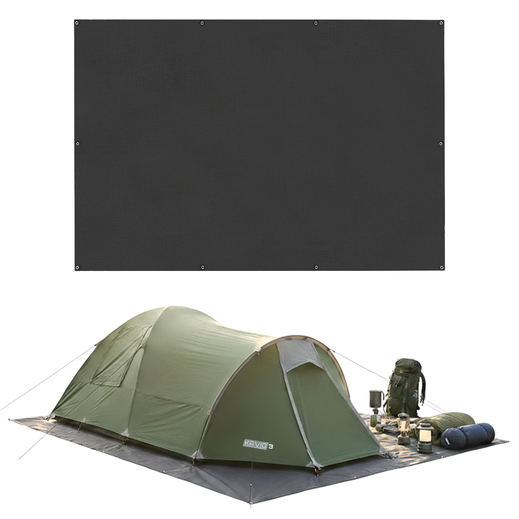 Boden fr das Zelt Kadva Planko 3x4 m