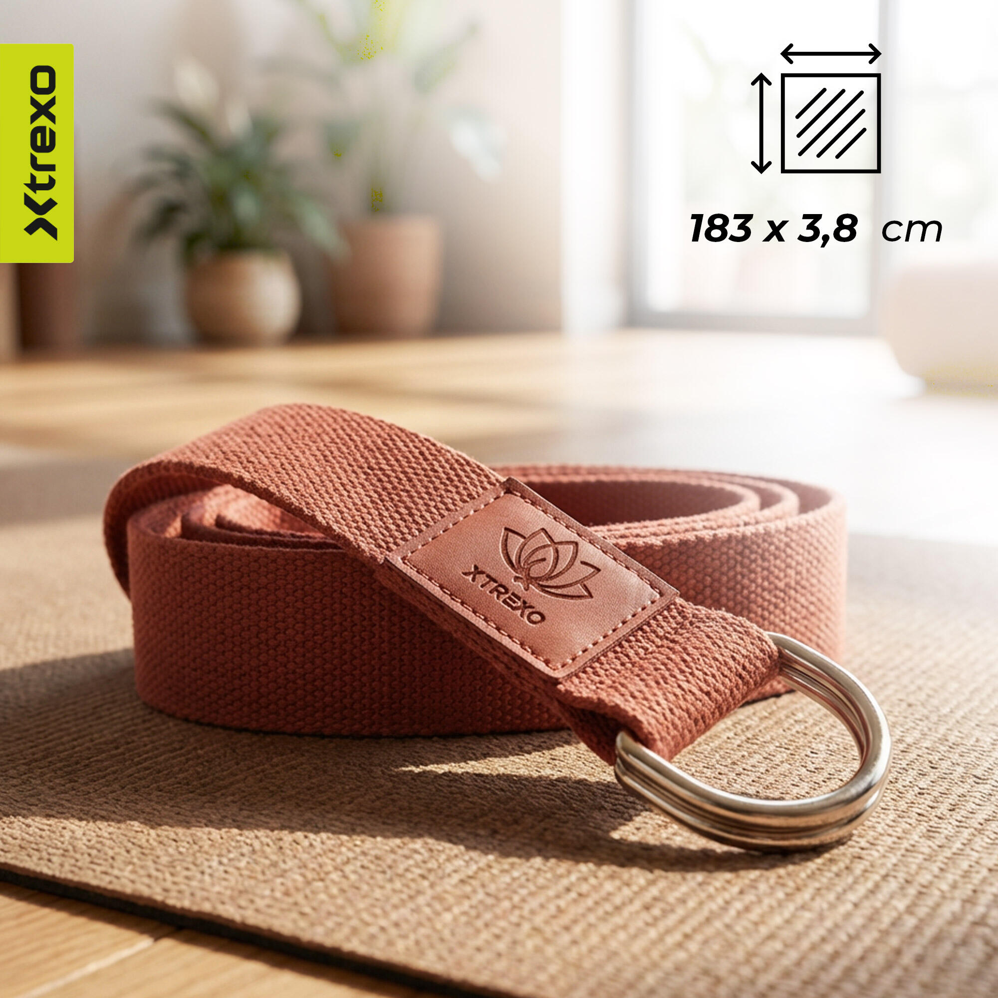 XTREXO TXO-B4Z026-RD Yogagurt 3/7