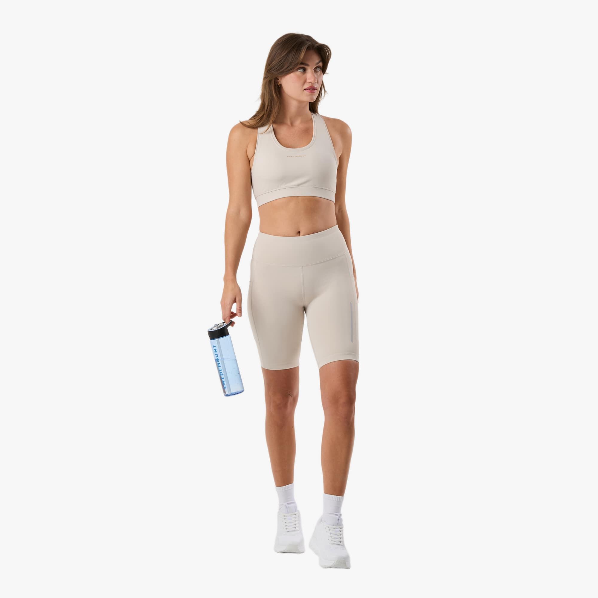 Collants training femme Core Pocket short quick dry 3/8