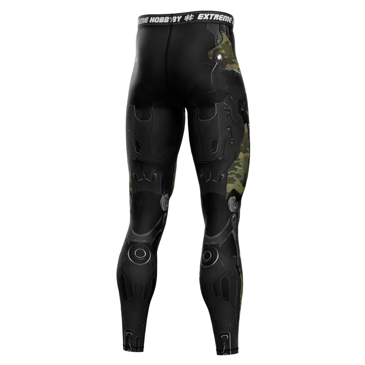 Leggings desportivos para homem EXTREME HOBBY IRON FORCE 3/8