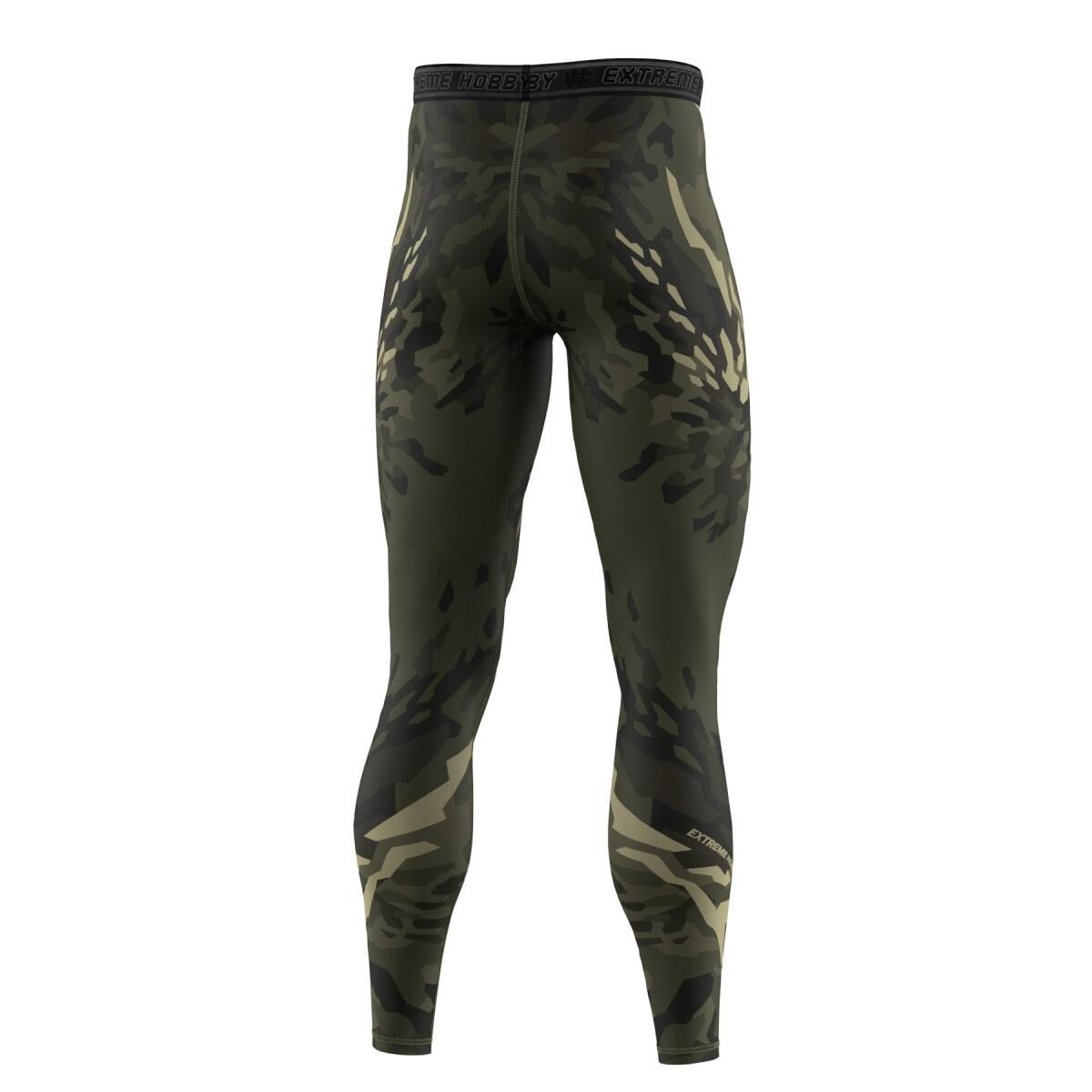 Leggings sportivi da uomo EXTREME HOBBY JUNGLE PANTHER 2/6
