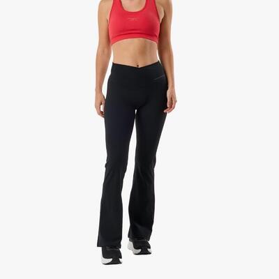 Lange tights training vrouw core vochtregulerend