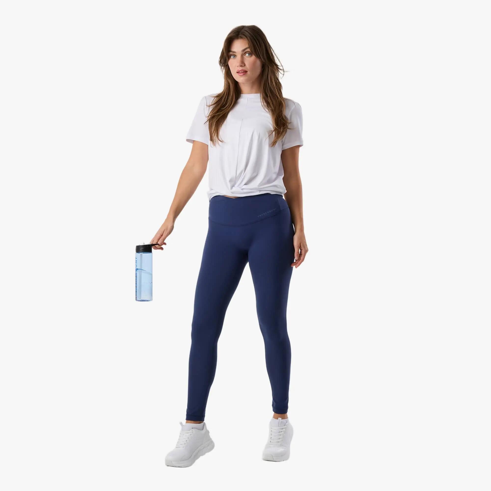 Lange Tights Training Vrouw Core Vochtregulerend 3/9