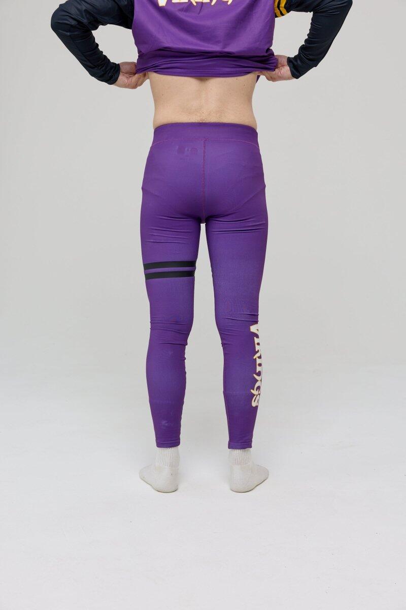 Homme Ski Sous-vêtement Bas Thermique NFL Minnesota Vikings 2/4