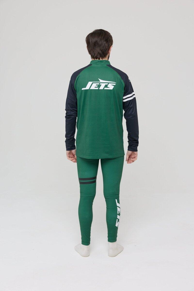 Homme Ski Sous-vêtement Haut Thermique NFL New York Jets 6/7