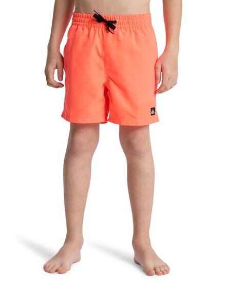 Short de bain EVERYDAY VOLLEY 14" Rose Garçon