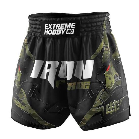 Pantaloncini Muay Thai da uomo EXTREME HOBBY IRON FORCE