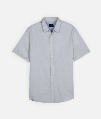 Shirt met korte mouwen oxford