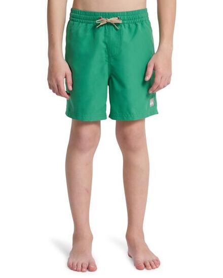 Short de bain EVERYDAY VOLLEY 14" Vert Garçon