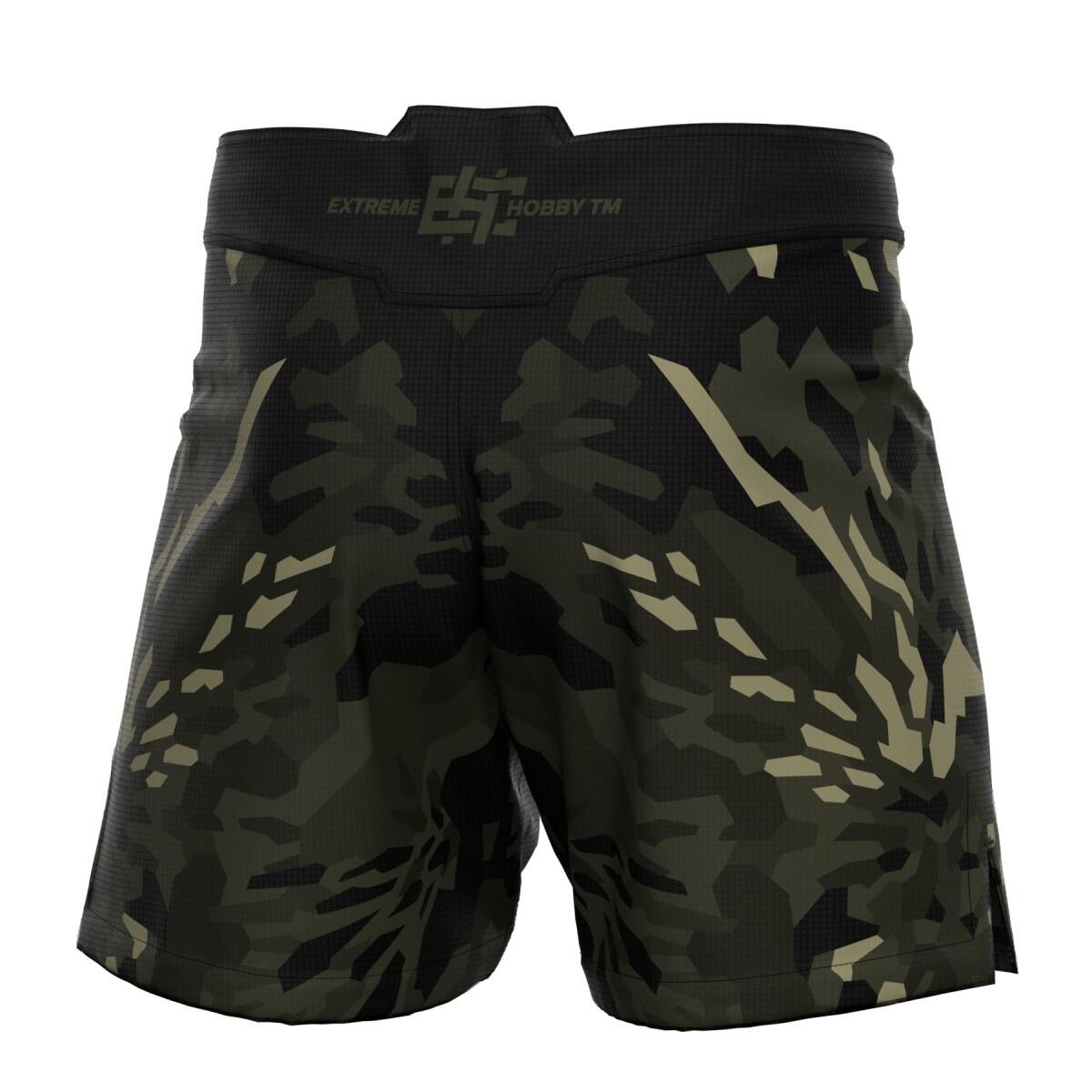 ウォーキング・ランニングウェア charbon DAZZLE CAMOUFLAGE RACING SHORTS Sportshort voor heren – training en gym EXTREME HOBBY JUNGLE