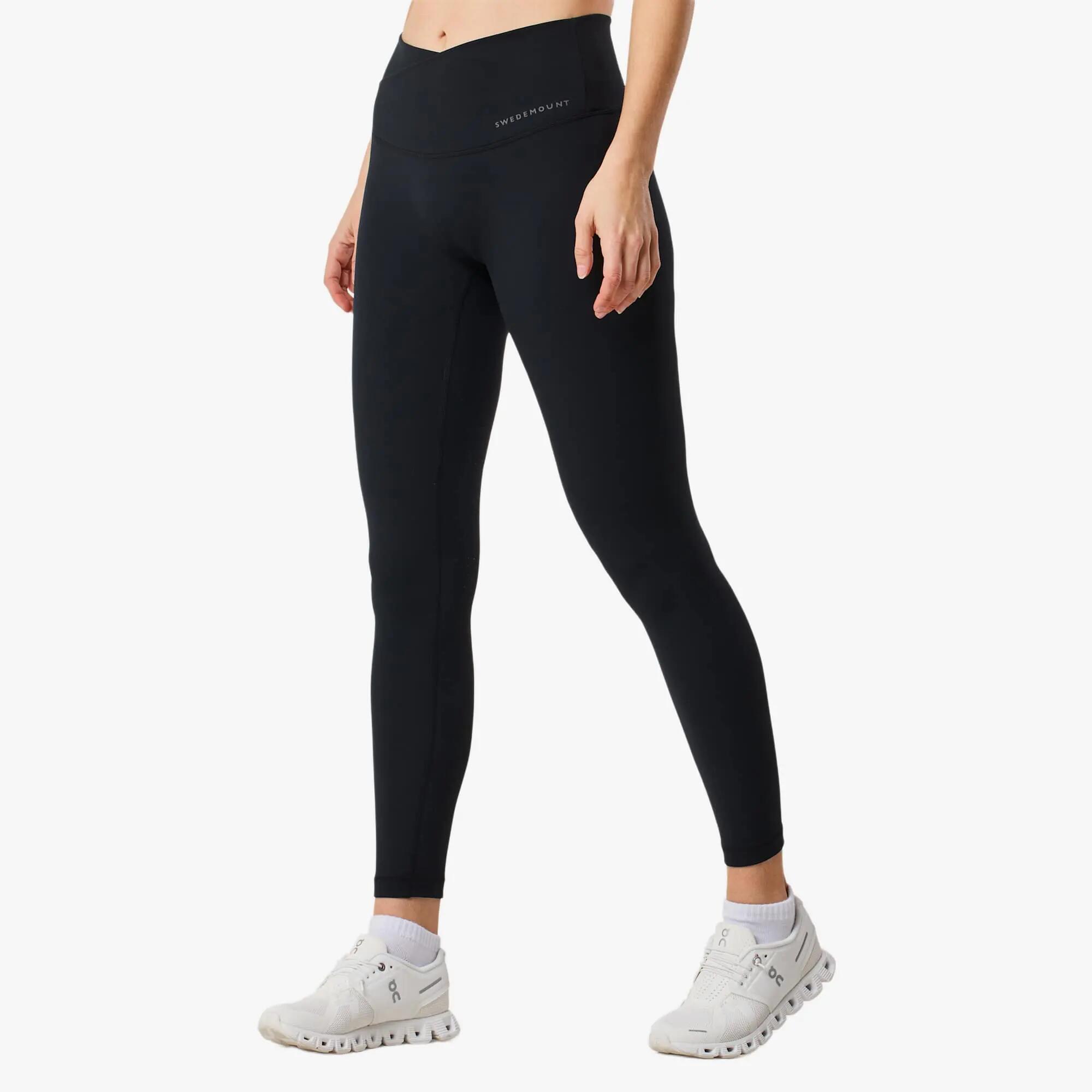 Damen Trainingsleggings lang atmungsaktiv schnelltrocknend Core Wrap 4/7