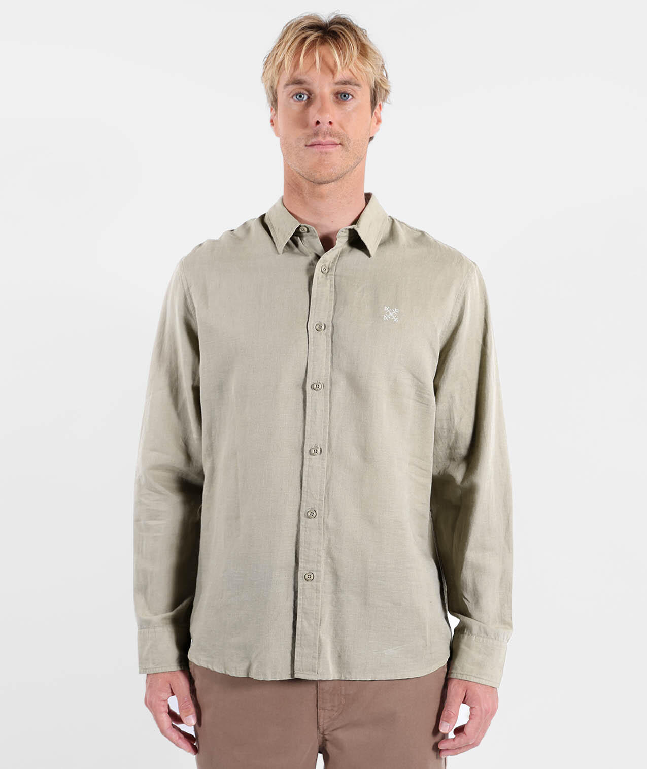 Chemise manches longues LINEN 2/5