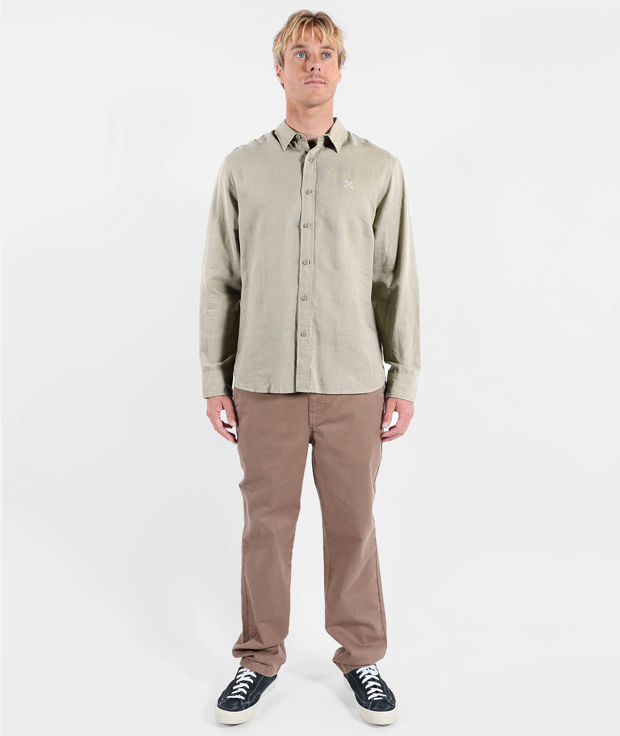 Chemise manches longues LINEN 4/5